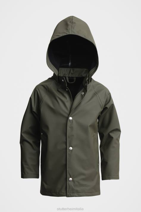 vestiario L08Z329 verde bambini mini leggero Stutterheim