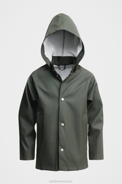 vestiario L08Z336 verde bambini mini impermeabile per bambini Stutterheim