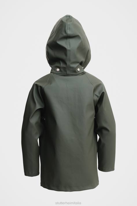 vestiario L08Z336 verde bambini mini impermeabile per bambini Stutterheim