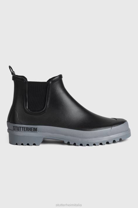 calzature L08Z257 nero/grigio unisex Chelsea Rainwalker Stutterheim