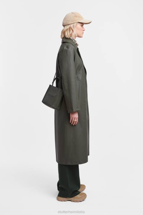 vestiario L08Z189 verde donne trench mayfair Stutterheim