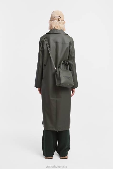 vestiario L08Z189 verde donne trench mayfair Stutterheim