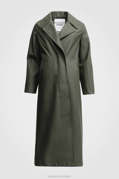 vestiario L08Z189 verde donne trench mayfair Stutterheim