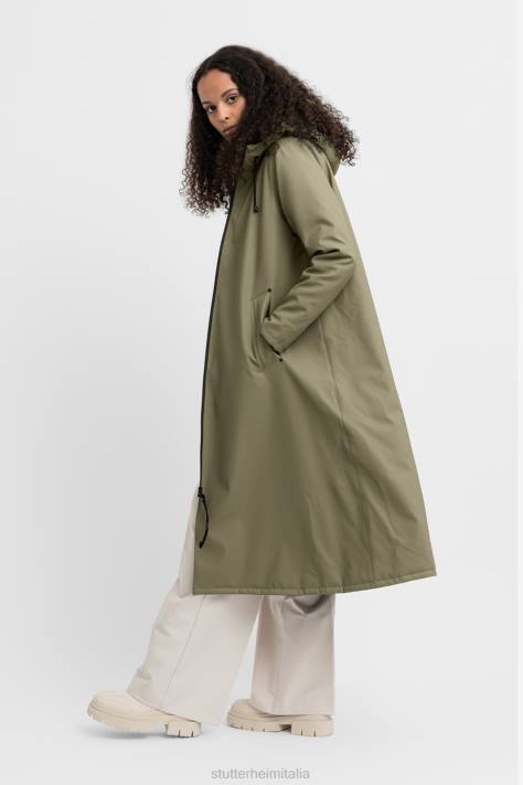 vestiario L08Z206 aloe donne Mosebacke lungo impermeabile invernale Stutterheim