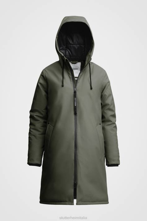 vestiario L08Z208 verde donne giacca invernale mosebacke Stutterheim