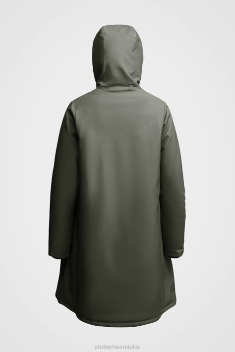 vestiario L08Z208 verde donne giacca invernale mosebacke Stutterheim