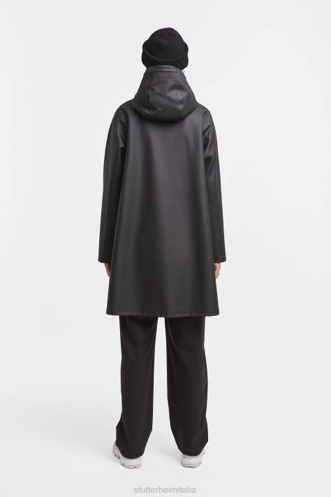 vestiario L08Z19 nero donne impermeabile mosebacke Stutterheim