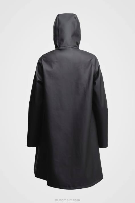 vestiario L08Z19 nero donne impermeabile mosebacke Stutterheim