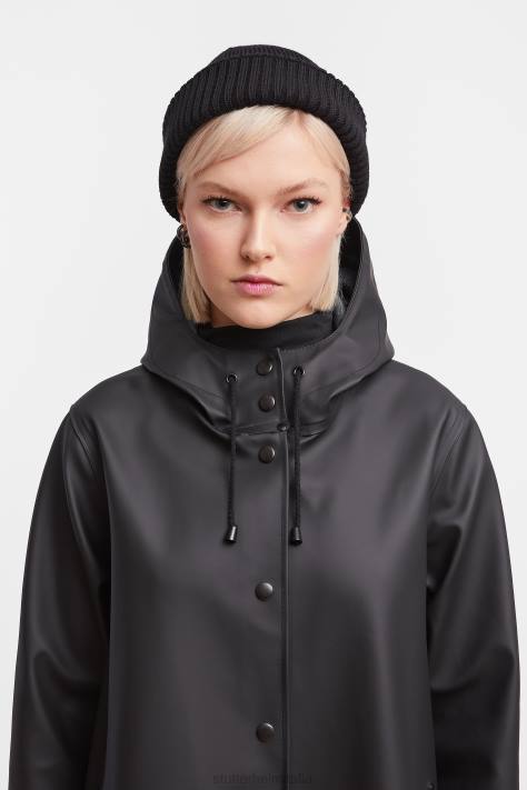 vestiario L08Z19 nero donne impermeabile mosebacke Stutterheim