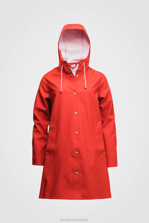 vestiario L08Z25 rosso donne impermeabile mosebacke Stutterheim