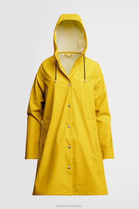 vestiario L08Z27 giallo donne impermeabile leggero mosebacke Stutterheim