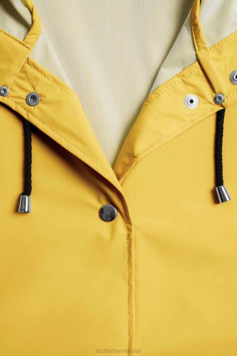 vestiario L08Z27 giallo donne impermeabile leggero mosebacke Stutterheim