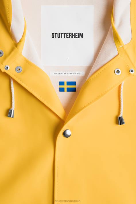 vestiario L08Z40 giallo donne impermeabile di Stoccolma Stutterheim