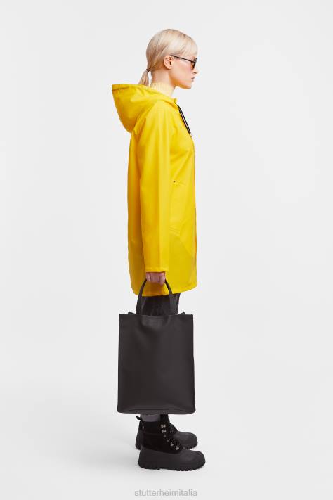 vestiario L08Z54 giallo donne impermeabile leggero di Stoccolma Stutterheim