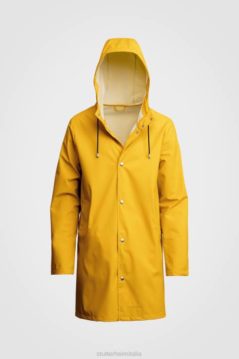 vestiario L08Z54 giallo donne impermeabile leggero di Stoccolma Stutterheim