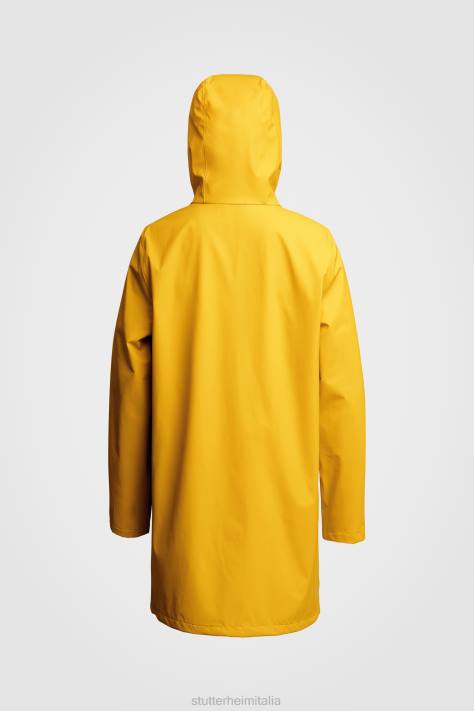 vestiario L08Z54 giallo donne impermeabile leggero di Stoccolma Stutterheim