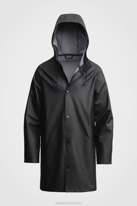 vestiario L08Z60 nero donne impermeabile leggero di Stoccolma Stutterheim