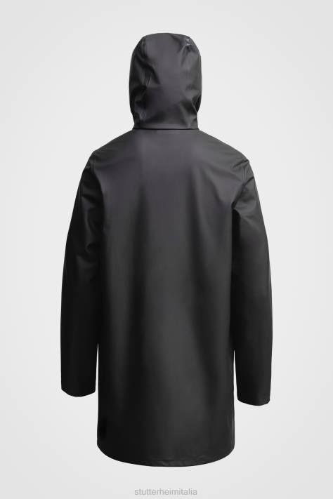 vestiario L08Z60 nero donne impermeabile leggero di Stoccolma Stutterheim