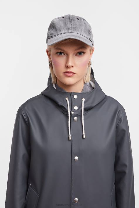 vestiario L08Z67 carbone donne impermeabile di Stoccolma Stutterheim