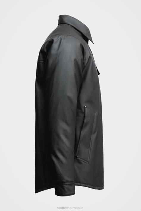 vestiario L08Z243 nero uomini giacca invernale ringen Stutterheim