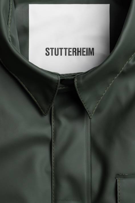 vestiario L08Z244 verde uomini giacca invernale ringen Stutterheim