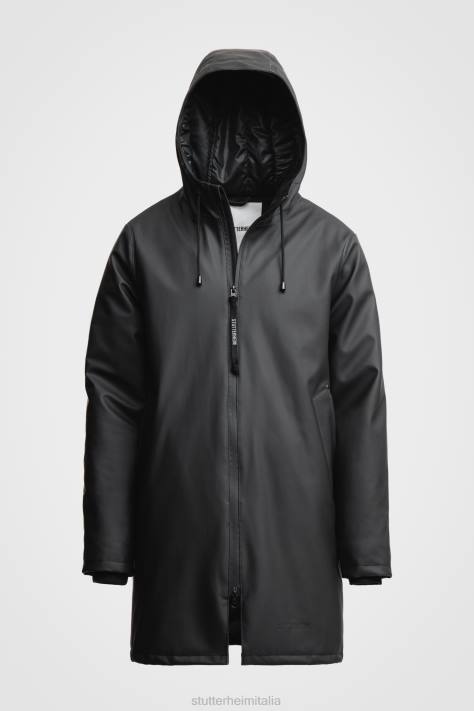 vestiario L08Z251 nero uomini giacca invernale di Stoccolma Stutterheim