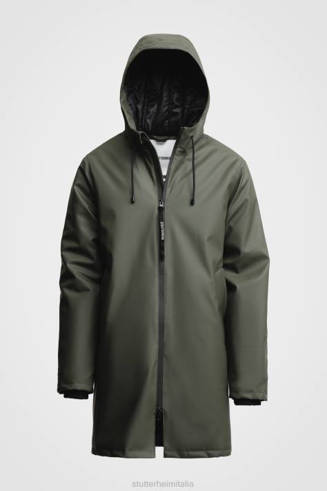 vestiario L08Z252 verde uomini giacca invernale di Stoccolma Stutterheim