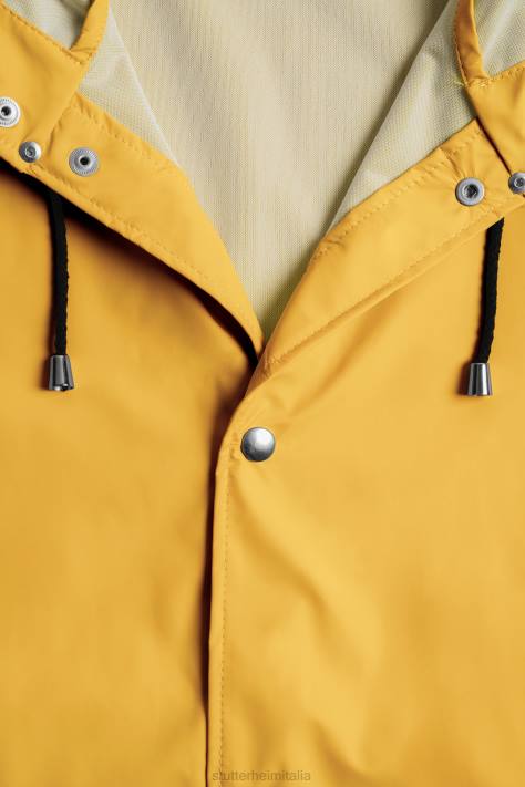 vestiario L08Z114 giallo uomini impermeabile leggero di Stoccolma Stutterheim