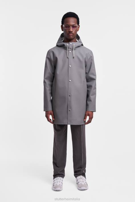 vestiario L08Z116 grigio uomini impermeabile di Stoccolma Stutterheim