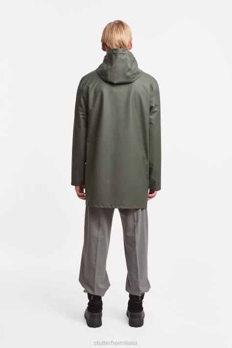 vestiario L08Z119 verde uomini impermeabile leggero di Stoccolma Stutterheim