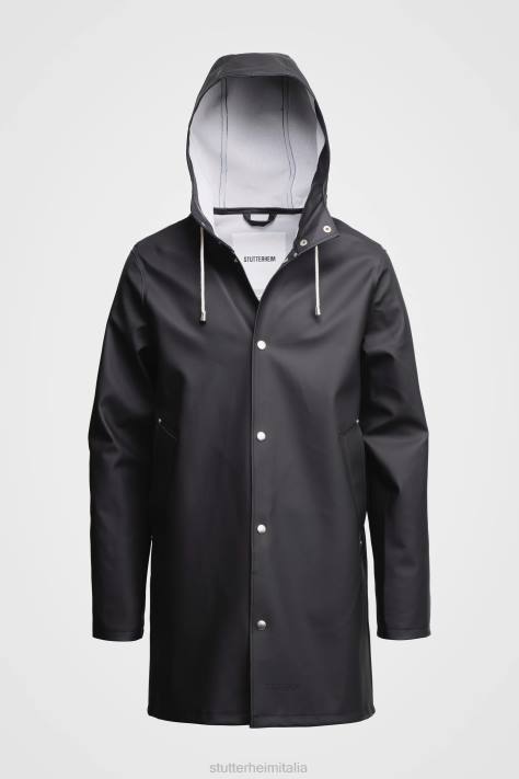 vestiario L08Z121 nero uomini impermeabile di Stoccolma Stutterheim