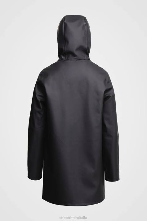 vestiario L08Z121 nero uomini impermeabile di Stoccolma Stutterheim