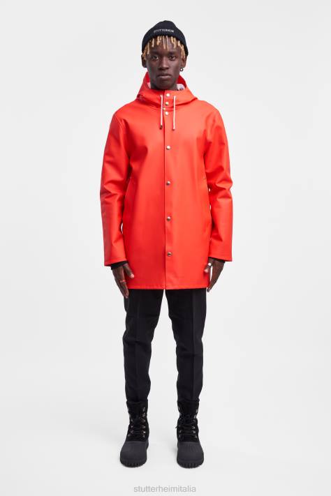 vestiario L08Z122 sfumare di rosso uomini impermeabile di Stoccolma Stutterheim