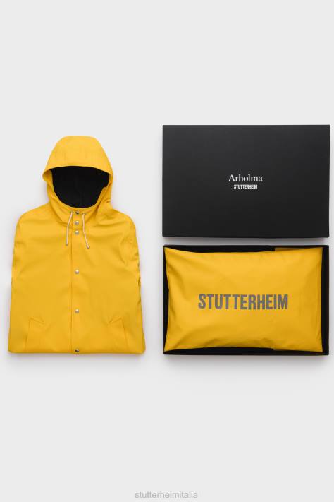 vestiario L08Z124 giallo uomini impermeabile di Arholma Stutterheim