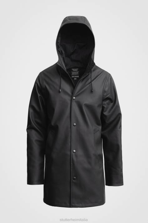 vestiario L08Z125 nero uomini impermeabile di Arholma Stutterheim