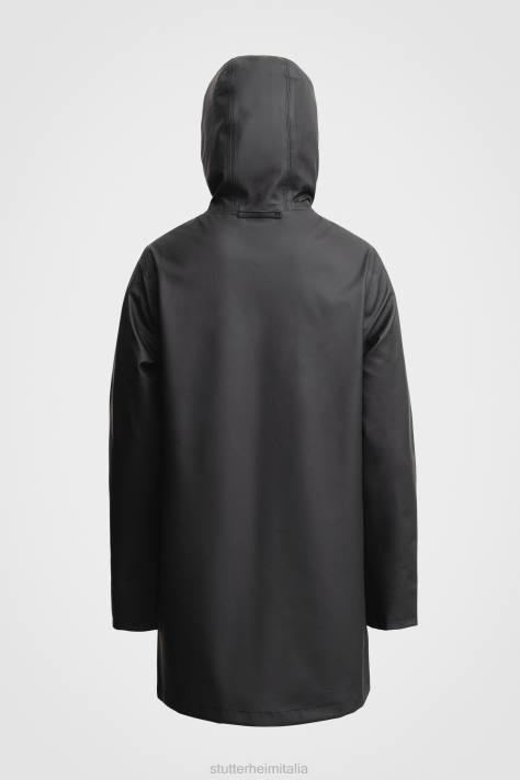 vestiario L08Z125 nero uomini impermeabile di Arholma Stutterheim