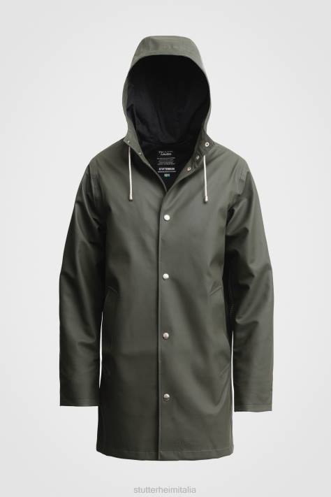 vestiario L08Z126 verde uomini impermeabile di Arholma Stutterheim