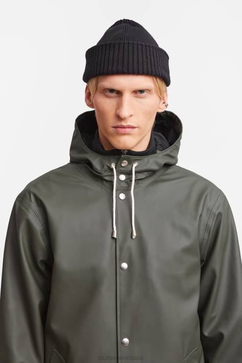 vestiario L08Z126 verde uomini impermeabile di Arholma Stutterheim