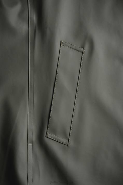 vestiario L08Z130 verde uomini impermeabile lungo di Stoccolma Stutterheim