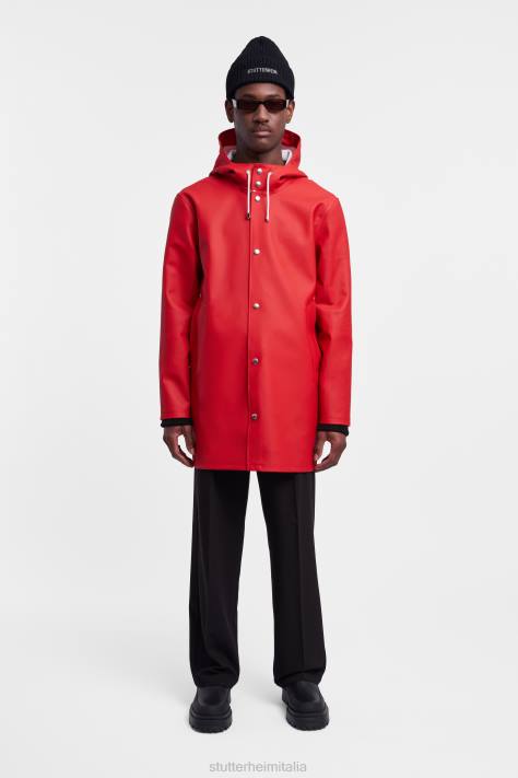 vestiario L08Z210 rosso uomini impermeabile di Stoccolma Stutterheim