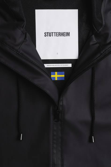 vestiario L08Z148 nero uomini parka di camden Stutterheim