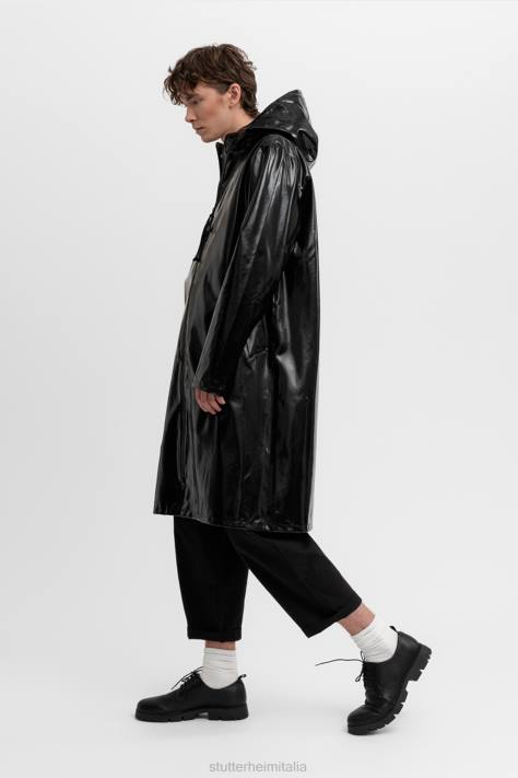 vestiario L08Z149 nero uomini Parka opale di Camden Stutterheim