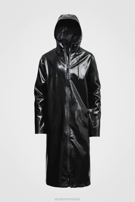 vestiario L08Z149 nero uomini Parka opale di Camden Stutterheim