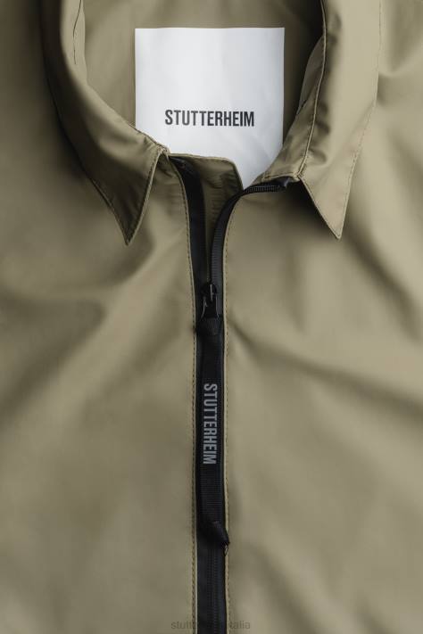 vestiario L08Z216 aloe uomini parka leggero portabello Stutterheim