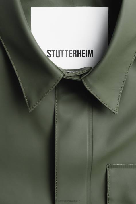 vestiario L08Z144 verde uomini sovracamicia ad anello Stutterheim