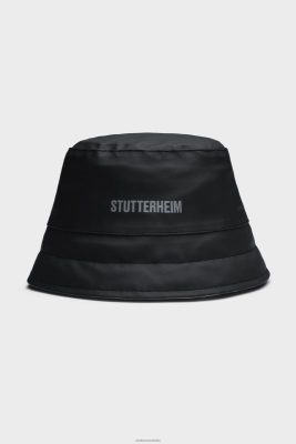 Stutterheim Cappello da pescatore imbottito Skarholmen nero - Stutterheim Italia 8V6X6410 unisex