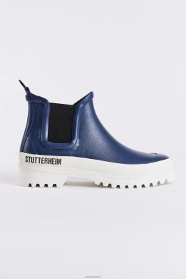 Stutterheim Chelsea Rainwalker blu scuro/bianco - Stutterheim Boots 8V6X6262 unisex
