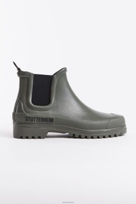 Stutterheim Chelsea Rainwalker verde - Stutterheim Boots 8V6X6169 unisex