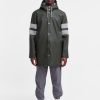 Stutterheim Impermeabile per bici di Stoccolma verde - Stutterheim Raincoats 8V6X6139 uomini