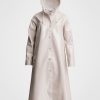 Stutterheim Mosebacke lungo impermeabile opale sabbia chiara - Stutterheim Raincoats 8V6X676 donne